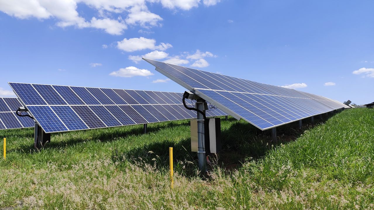 Farm solar water pumping installation